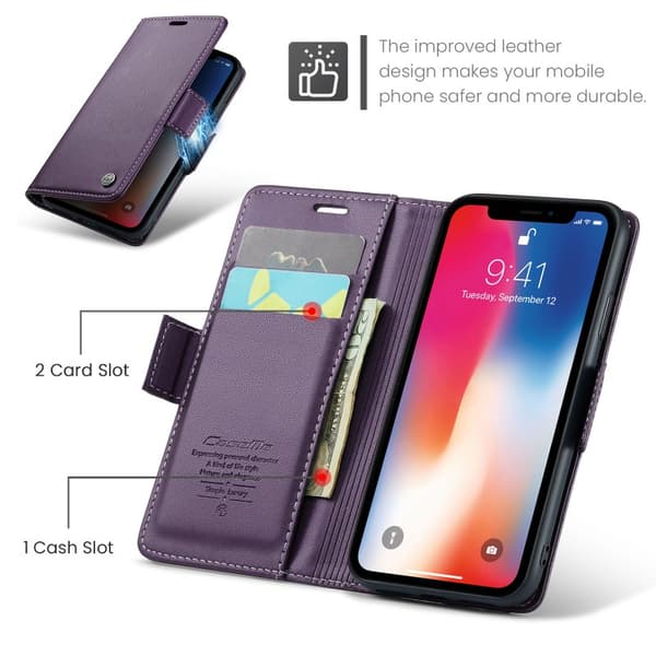 CaseMe Skin Pro Cover iPhone XS Max - lilla