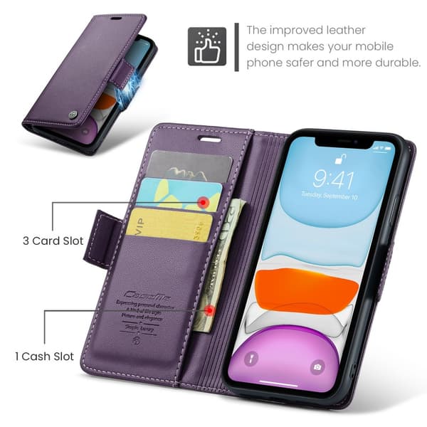 CaseMe Skin Pro Fodral iPhone 11 - Lila