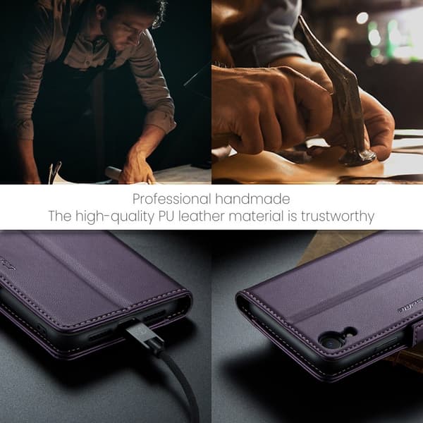CaseMe Skin Pro Case iPhone XR - violetti
