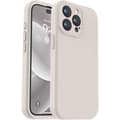 Pikkukuva 1 / 5: iPhone 14 Pro Max kumitettu mattapinkki kuoren neste - Retro White