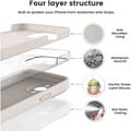 Miniatyrbillede 2 af 5: iPhone 12 Pro Gummieret mat Pink Shell Liquid - Retro White