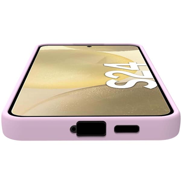 Cromo Pehmeä kumikotelo Galaxy S24 5G Pink