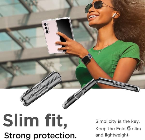Samsung Z Fold 6 gennemsigtig skal