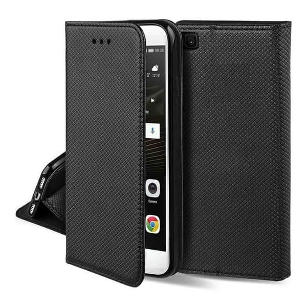 Fodral till Xiaomi Redmi Note 13 Pro 5G / Poco X6 5G - Plånboksfodral med magnetisk stängning Svart