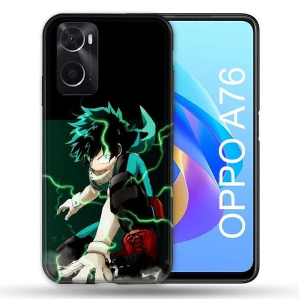 Fodral till Oppo A76 Manga My Hero Academia Deku en storlek