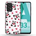 Miniatyrbild 1 av 3: Fodral till Samsung Galaxy A33 5G Animal Panda Heart en storlek