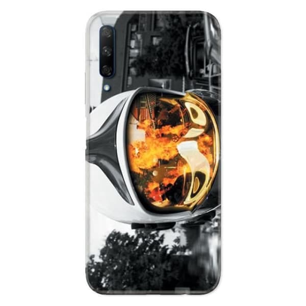 Fodral till Huawei Honor 9X brandhjälm brand en storlek