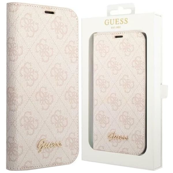 Gjett GUBKP14LHG4SHP iPhone 14 Pro 6.1 rosa/rosa bok 4G vintage gulllogo