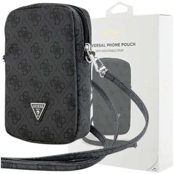 Guess Zip 4G Triangle bag - svart