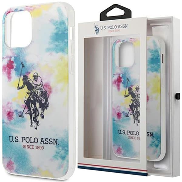 US Polo USHCP12SPCUSML iPhone 12 mini 5.4 flerfarget Tie & Dye Collection