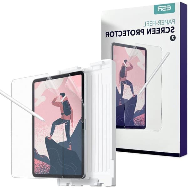 ESR PAPIR FEL FEL BESKYTTENDE FOLIO 2-PACK IPAD 10.9 2022 MAT KLAR