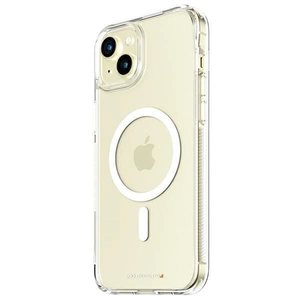 PanzerGlass HardCase med MagSafe med D3O og Military Grade Certified for iPhone 15 Plus / 14 Plus - Gjennomsiktig