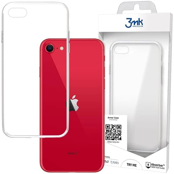 3mk Armor Deksel iPhone 7 / 8 / SE 2020 / SE 2022 - gjennomsiktig