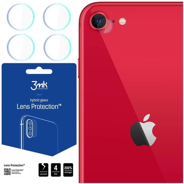 3mk Lens Protection™ hybrid kameraglass for iPhone SE 2020 / SE 2022