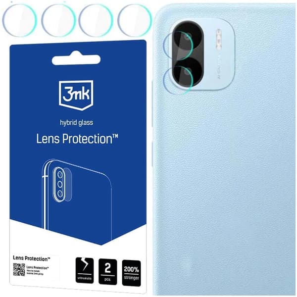 3mk Lens Protection™ hybrid kameraglass for Xiaomi Redmi A2 / A2+