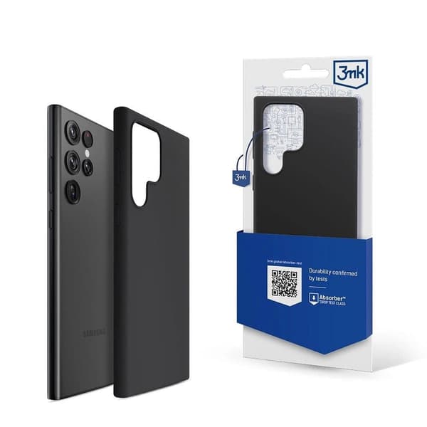 3mk silikondeksel til Samsung Galaxy S24 Ultra - svart