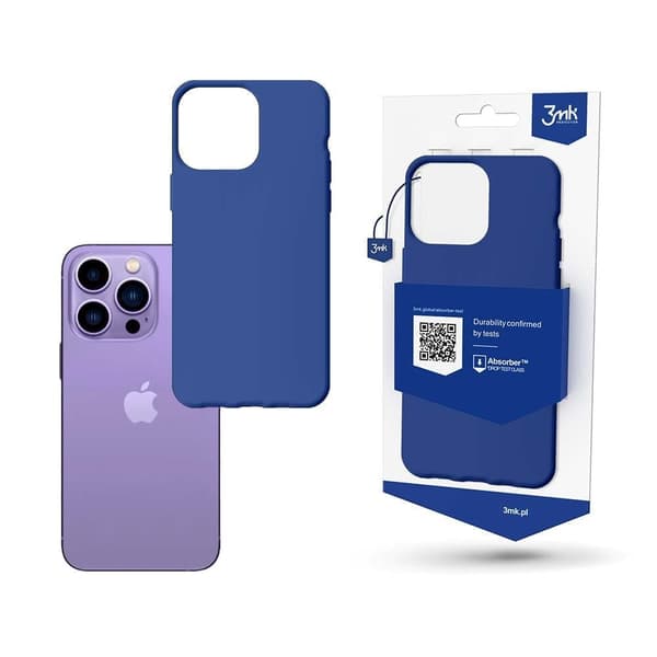 Apple iPhone 14 Pro - 3mk Matt Deksel blåbær