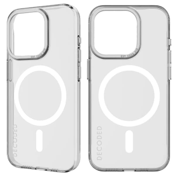 Dekodet Transparent Deksel med MagSafe til iPhone 15 Pro - Gjennomsiktig