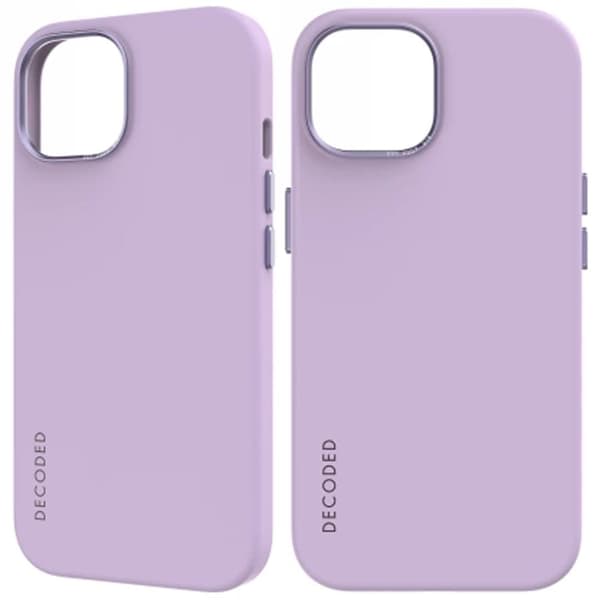 Dekodet Silikon Bakdeksel silikondeksel med MagSafe til iPhone 15 - lavendel