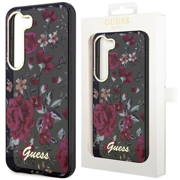 Guess veske GUHCS23SHCFWSA S23 S911 grønn/khaki hard veske Flower Collection