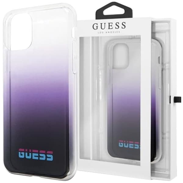 Guess GUHCN65DGCPI iPhone 11 Pro Max lilla/gradient lilla hardt deksel California