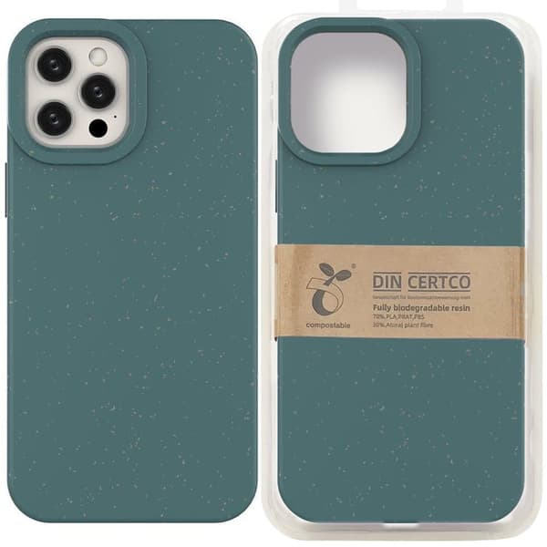 Eco Case beskyttelsesdeksel til iPhone 11 Pro Max, silikondeksel, grønt telefondeksel