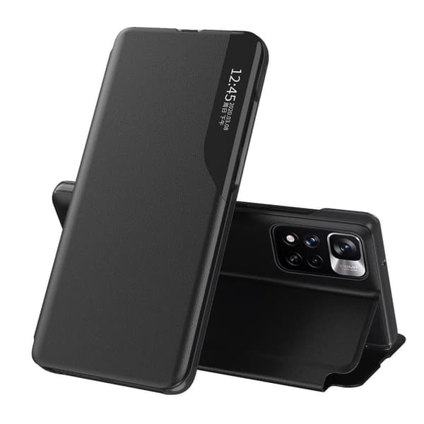 Eco Leather View Case stilig etui med klaff og stativfunksjon Xiaomi Redmi Note 11 Pro+ 5G (Kina) / 11 Pro 5G (Kina) / Mi11i HyperCharg