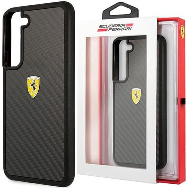 Ferrari FEHCS22SFCAK S22 S901 svart/svart hardt deksel On Track ekte karbon