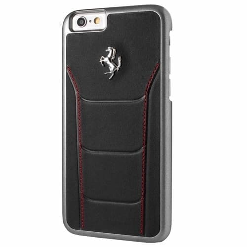 Ferrari GT 458 deksel til iPhone 6 / iPhone 6S - svart og rød
