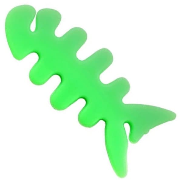 Fish Shape hodetelefonkabelinnpakning - Grønn