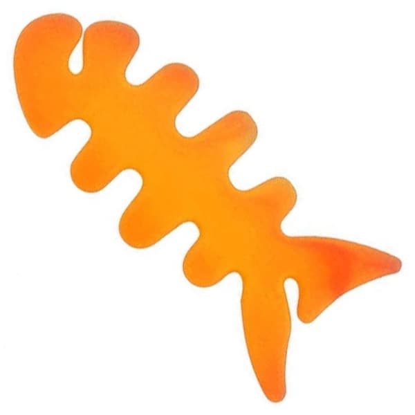 Fish Shape hodetelefonkabelinnpakning - oransje