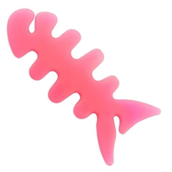 Fish Shape hodetelefonkabelinnpakning - rosa