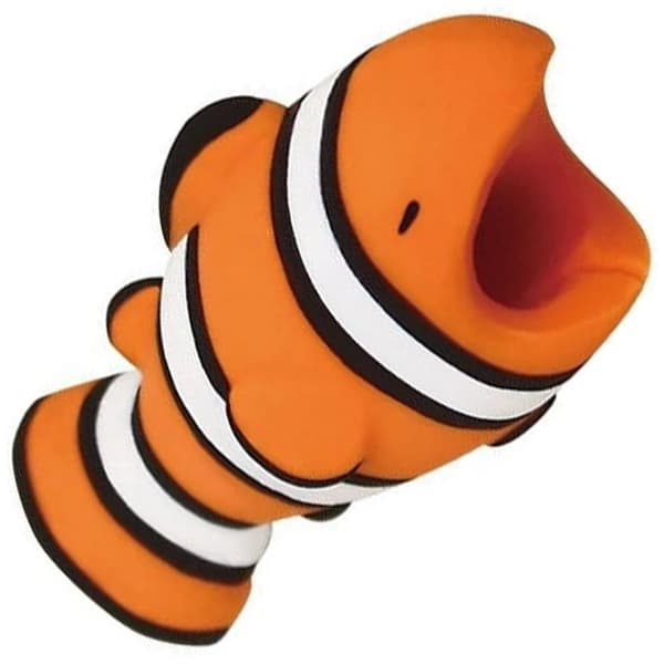 Fiskeformet telefonkabeldeksel
