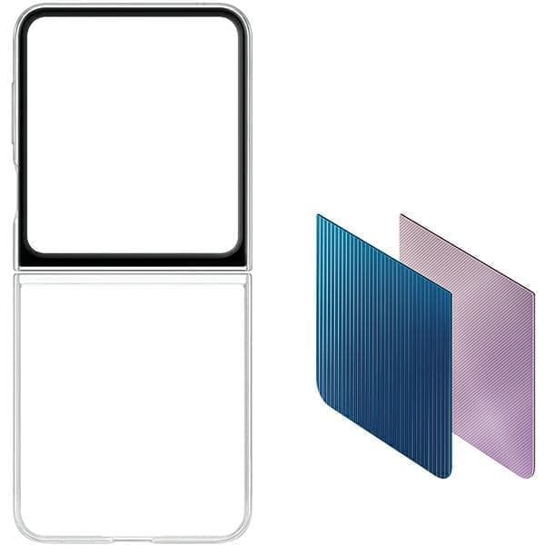 FlipSuit silikondeksel til Samsung Galaxy Z Flip 5 - gjennomsiktig