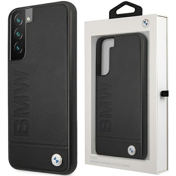 Veske BMW BMHCS22MSLLBK S22+ S906 svart/svart hardt etui Signatur Logo Impressum