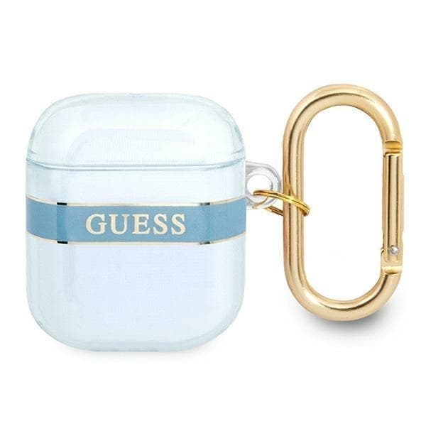 Guess GUA2HHTSB AirPods 1/2 kansi sininen/sininen hihnakokoelma