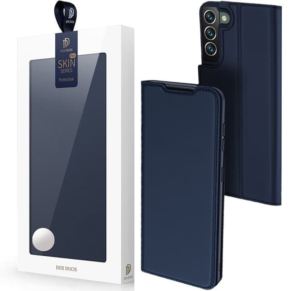 Dux Ducis Skin Pro deksel med klaff til Samsung Galaxy S22+ (S22 Plus) blå