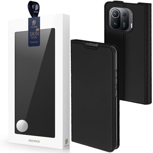 DUX DUCIS Skin Pro deksel med klaff til Xiaomi Mi 11 Pro svart