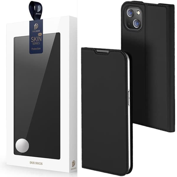 Dux Ducis Skin Pro deksel med klaff iPhone 14 Plus svart