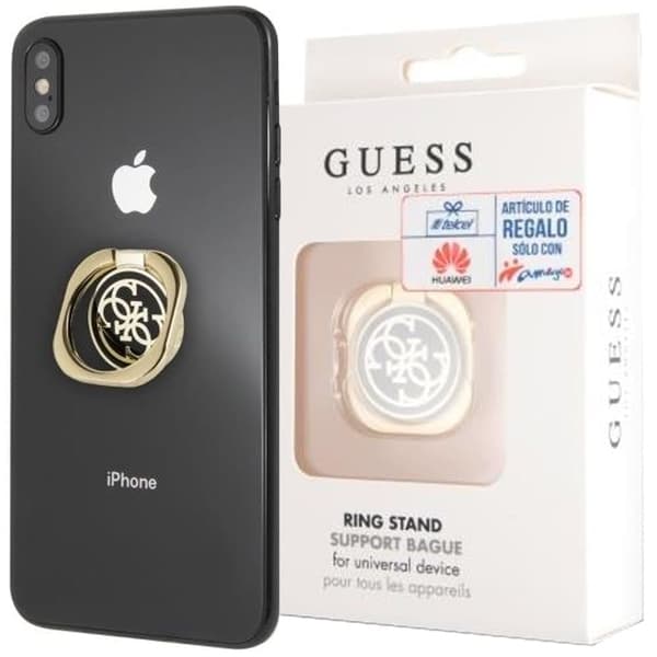 Guess Ringstativ GURSEQGBK gull & svart 4G