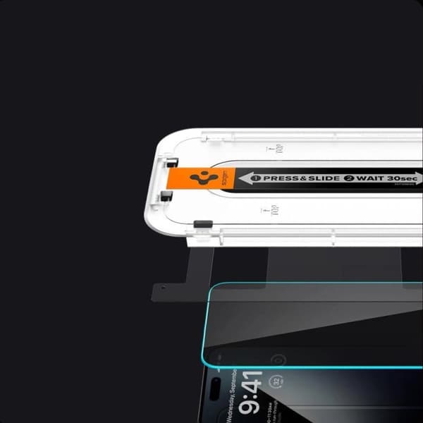 HERDET GLASS SPIGEN GLAS.TR "EZ FIT" IPHONE 15 PLUS PERSONVERN