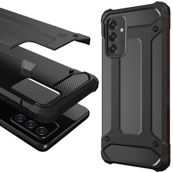 Hybrid Armor pansret hybriddeksel til Samsung Galaxy A72 4G svart