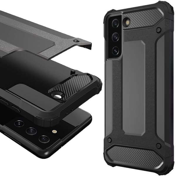 Hybrid Armor pansret hybriddeksel Samsung Galaxy S21+ 5G (S21 Plus 5G) svart