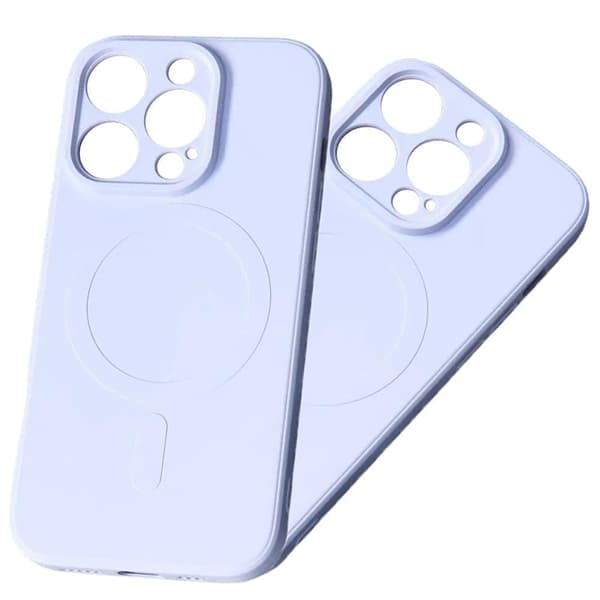 MagSafe-kompatibelt silikondeksel til iPhone 15 Pro Silikondeksel - Blå