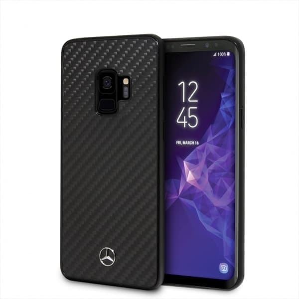 Mercedes Hardcase deksel til Samsung Galaxy S9 - svart