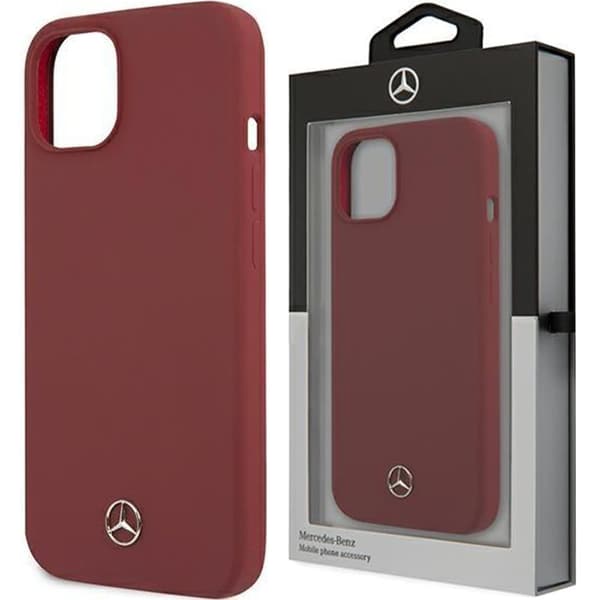 Mercedes MEHCP13MSILRE iPhone 13 6.1 rød/rød hard veske Silicone Line