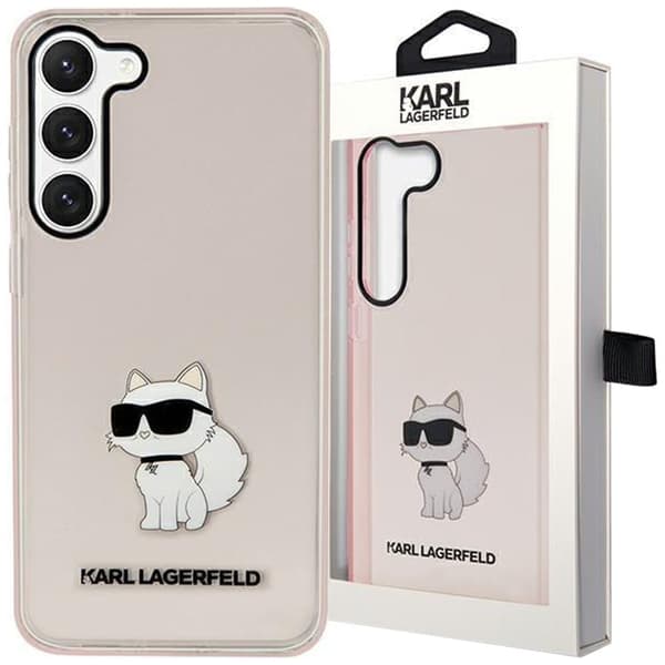 Karl Lagerfeld KLHCS23MHNCHTCP S23+ S916 veske - Rosa Ikonik Choupette