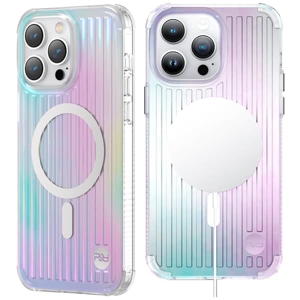 Kingxbar PQY Go Out-serien magnetisk deksel for iPhone 14 Plus MagSafe laserfarge