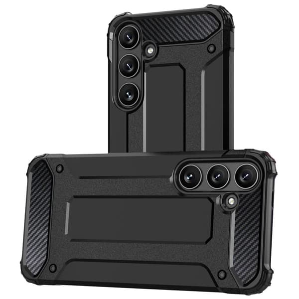 Hybrid Armor-deksel til Samsung Galaxy S24+ pansret - svart