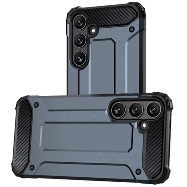 Hybrid Armor deksel til Samsung Galaxy S24+ pansret - blå